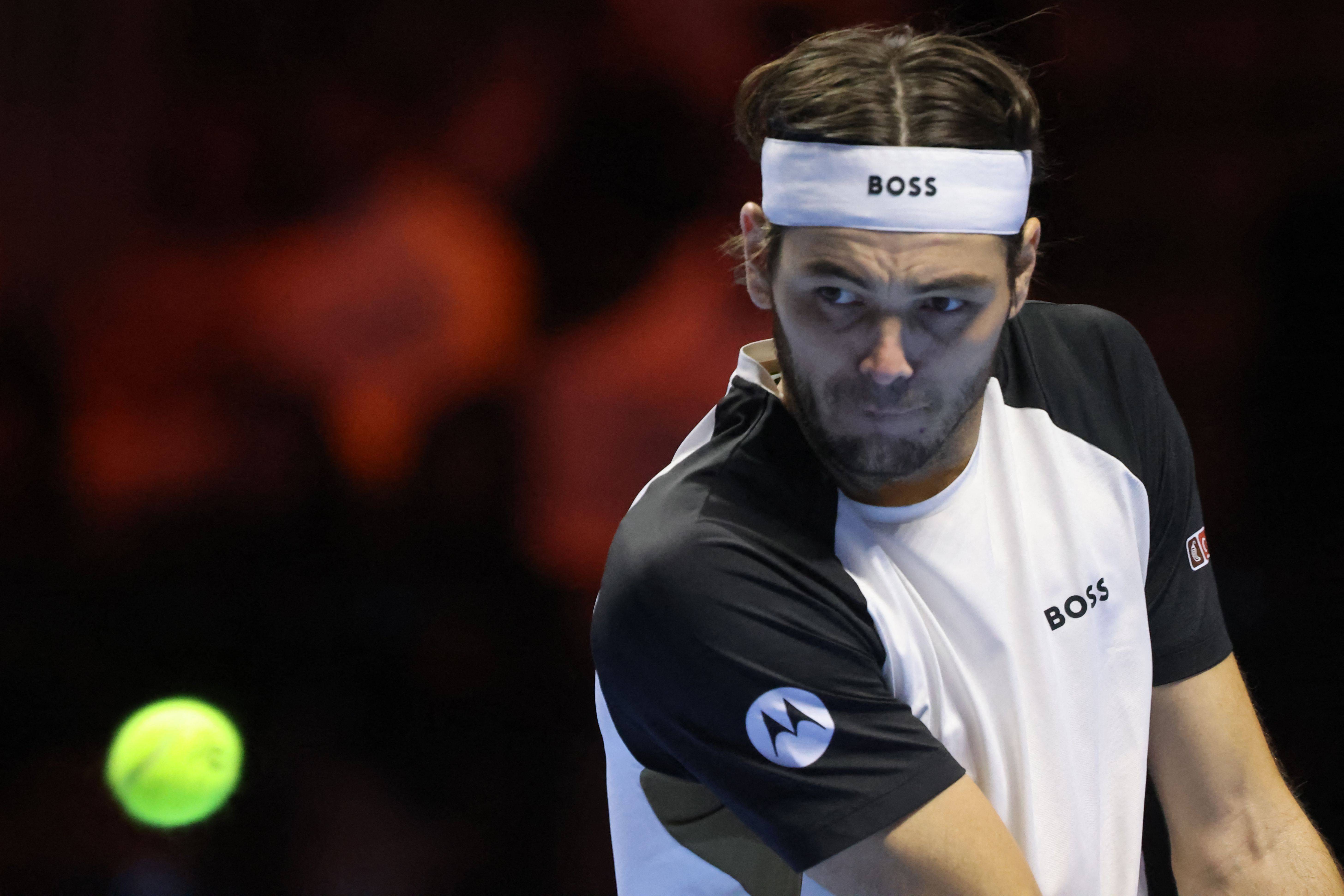 （外代二线）网球——沙特“六王大满贯”表演赛：弗里茨胜兹维列夫