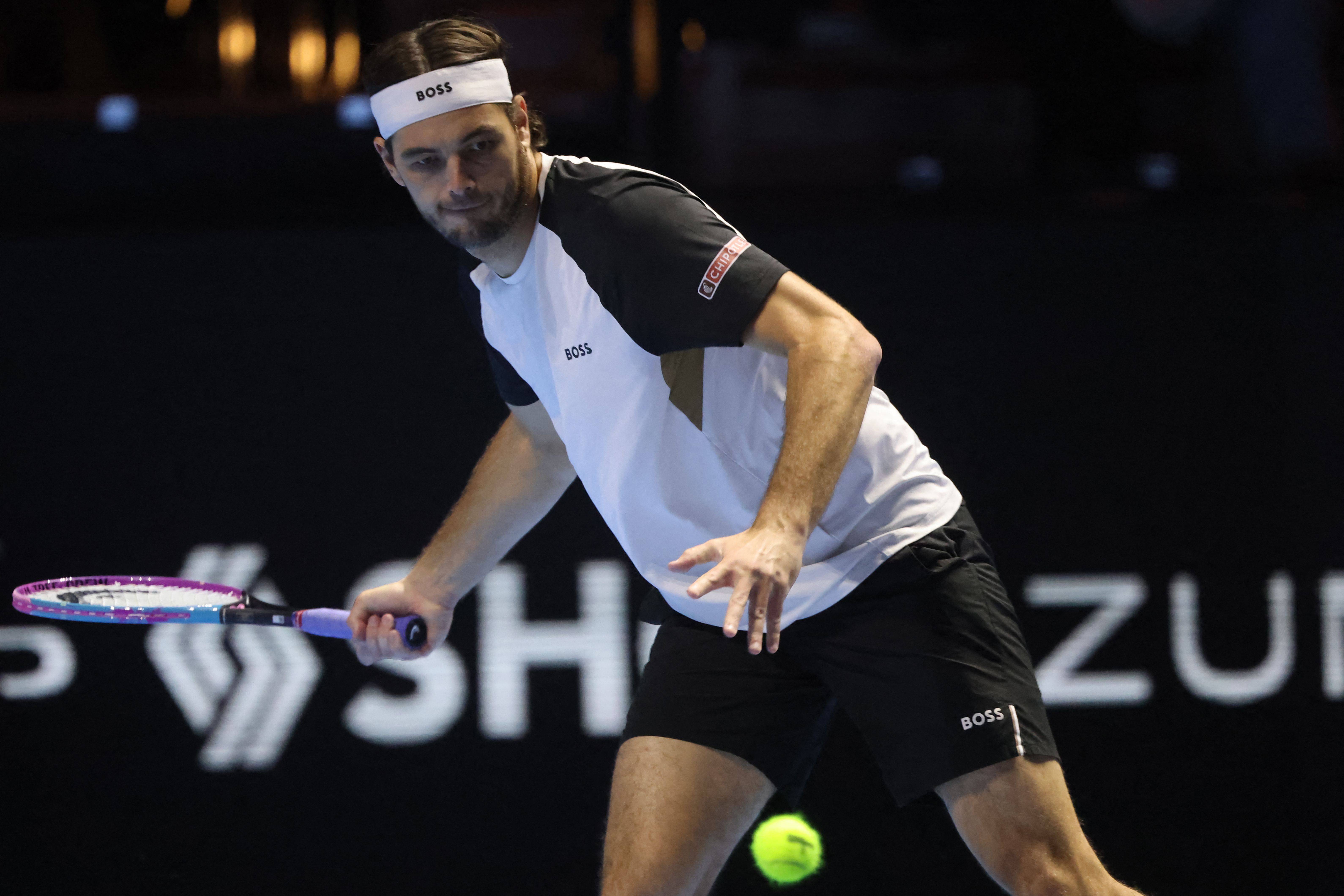 （外代二线）网球——沙特“六王大满贯”表演赛：弗里茨胜兹维列夫