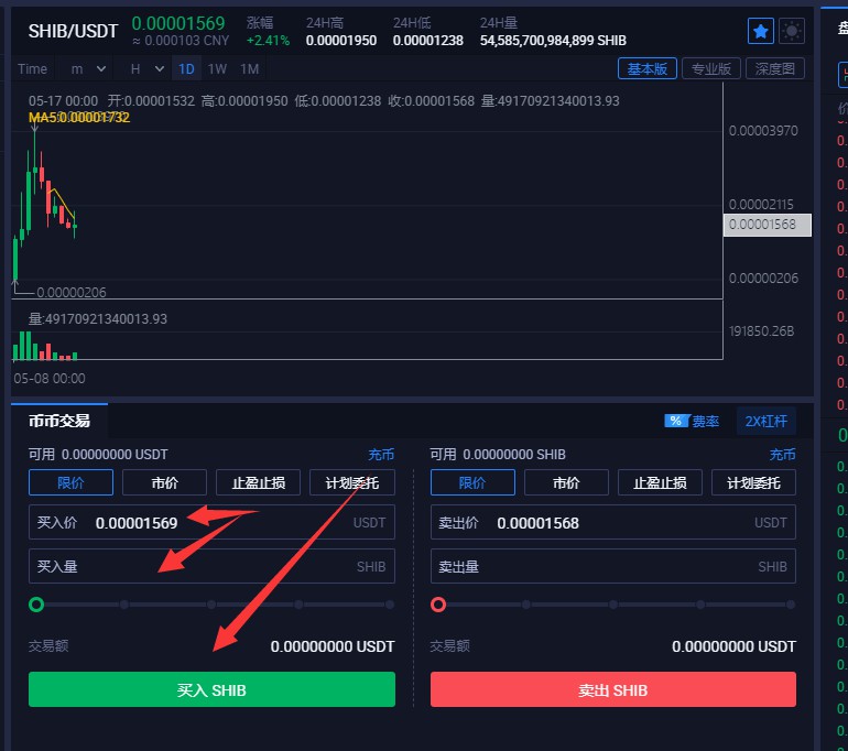 包含shib火币开放价格走势的词条